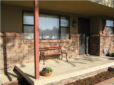 Covered front porch