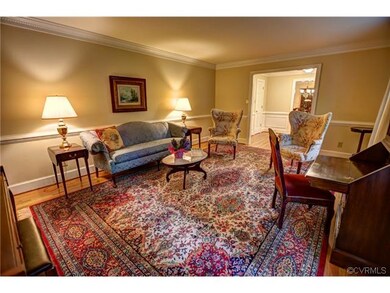 Formal Living room with wood floors and generous p