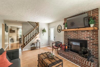 Brick Fireplace!