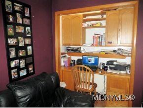 Built-In Desk Area