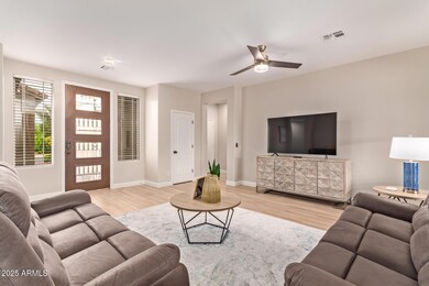 formal space used as family room