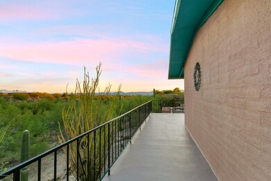 Wrap around patio