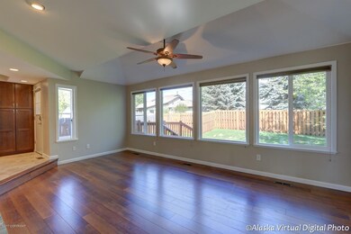 Living Room W/Wall Of Windows