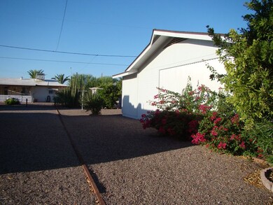 West-side of home