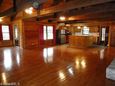 Living Room. Gleaming hardwoods and open floorplan