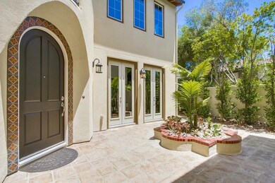 Private and Gated Front Courtyard