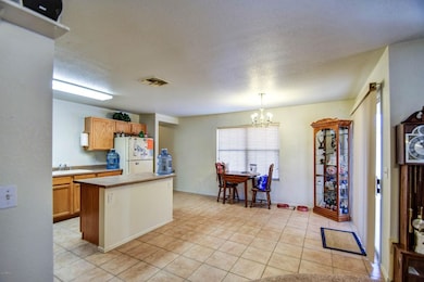 kitchen and dining
