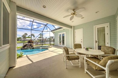 Back Patio with access to Pool Bathroom