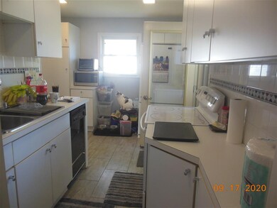 kitchen looking west