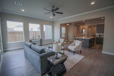 We are loving the open-concept layout the Bordeaux
