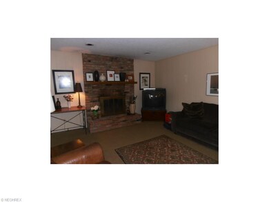 Family Room with Wood Burning Fireplace