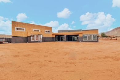Exterior Patio and Hangar