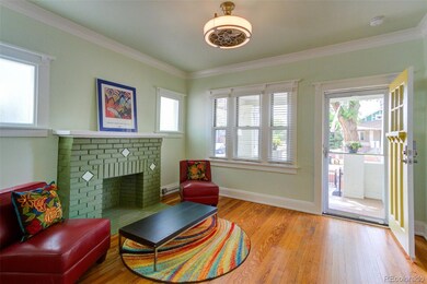 Gorgeous original hardwood floors.