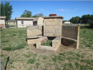 FIREPLACE IN BACK YARD