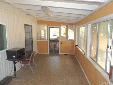 Covered entrance and porch