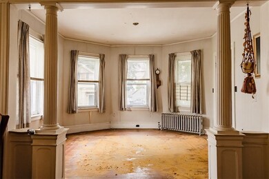 High ceilings.