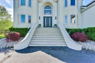 ** Grand Double Door Entrance **
