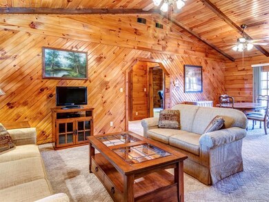 Open Concept Log Ranch Home
