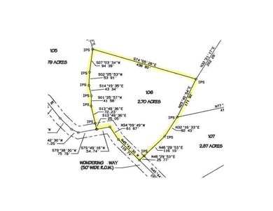 106 wandering way plat excerpt