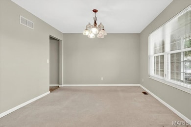 To the right, a formal dining!