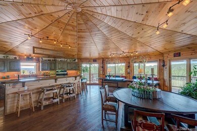 Fabulous tasting room has wonderful finishes and a