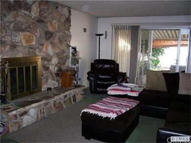 Large Family Room with Fireplace