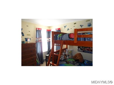 One of two bedrooms