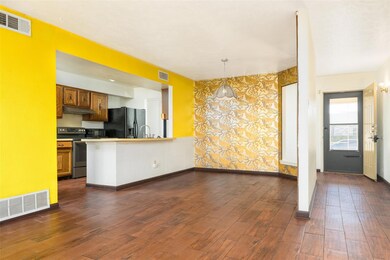 Living and dining room