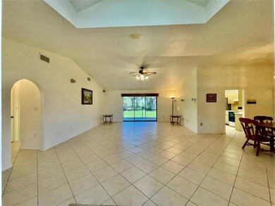 Looking into the main living space