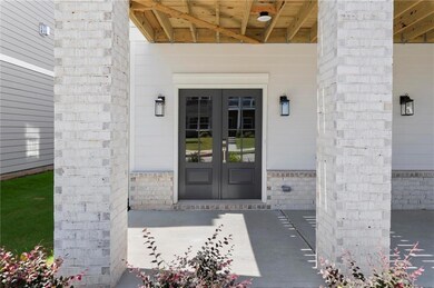 Double door entryway