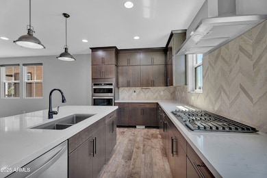 Kitchen - Stove and Backsplash