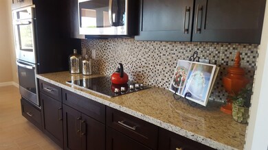 double oven, Set in cook top