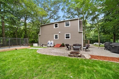 Backyard with patio