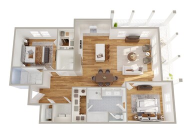 The Osprey is the premier two-bedroom home of Aran