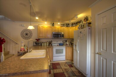 Main living area and kitchen