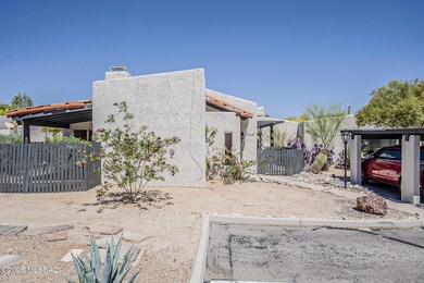 Carport space next to home