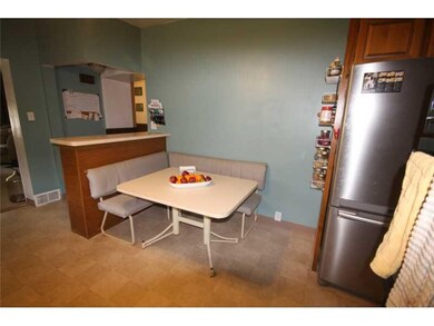 Kitchen. The eat in area of the newer Kitchen