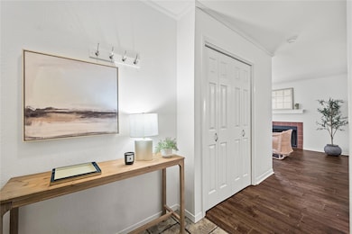 Spacious entry with coat closet welcomes you home!