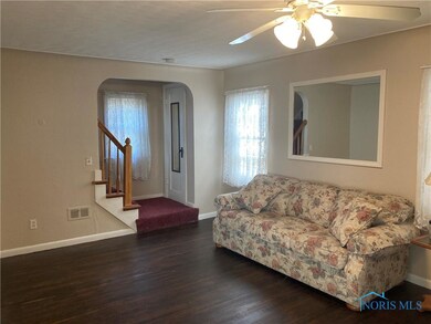Living Room with HWD Floors