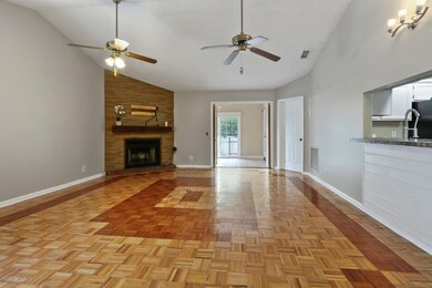 Living Room w/ Fireplace