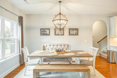 Beautiful open dining room! 