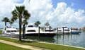 View of community featuring a water view