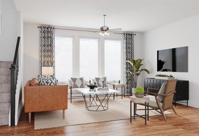 Beazer Homes Treeline Alpine floorplan. This is not a photo of the actual home, but is a photo of the Alpine floorplan.