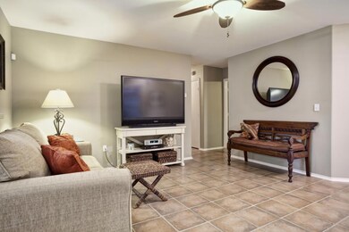 Living Area, tile flooring