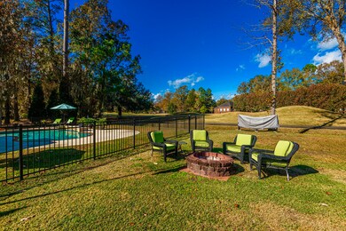 Back Yard and Fire Pit Area