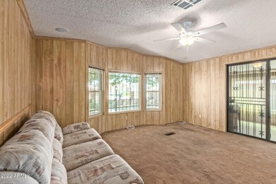 Living room, front window