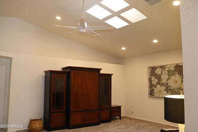 Skylights in Familyroom