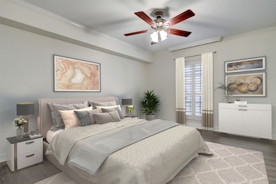 Great roommate floorplan with two master suites! B