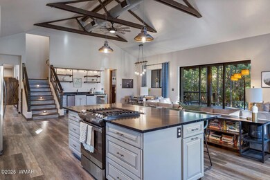 Kitchen to Living and Dining