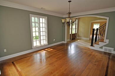 The formal dining room offers the perfect setting 